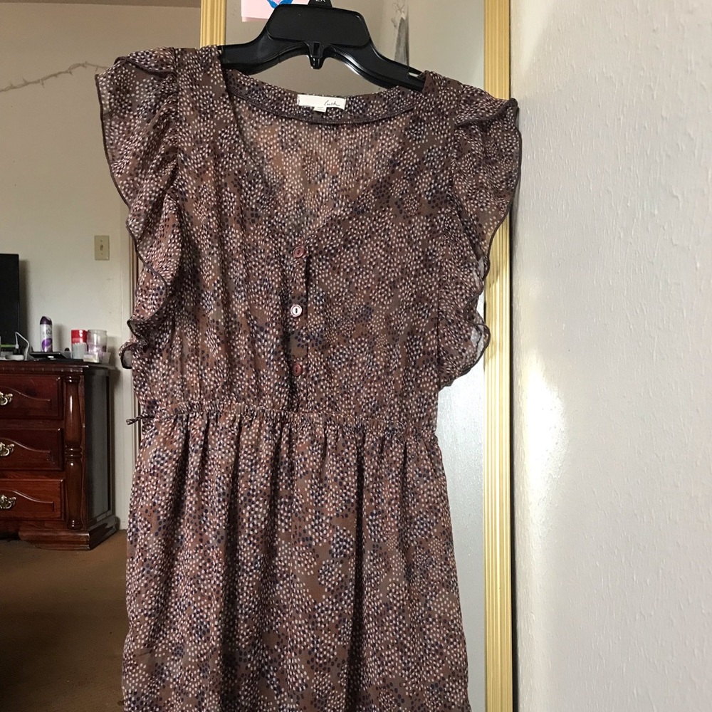 Lush brand pattern dress - Picture 1 of 4
